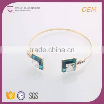 G69902I01 STYLE PLUS Top Retailer Hot Sale Women's Jewelry Pretty Bracelet Series Blue Jewelry Bangle