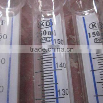 45ml measuring cylinder 150ml glass tube manufacturer