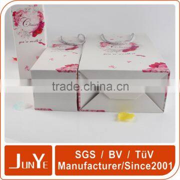 6 Bottle Cardboard Single Bottle Red Wine Box photo-5