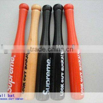 Various colors of wooden mini baseball on sale