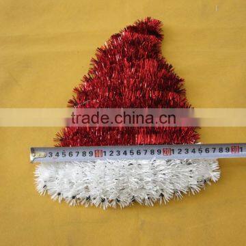 3D 13X10X5 PET Classic Santa Hat Christmas Hanging Decoration photo-6