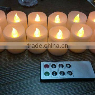 flamless LED canlde light remote control for christimas party and holiday