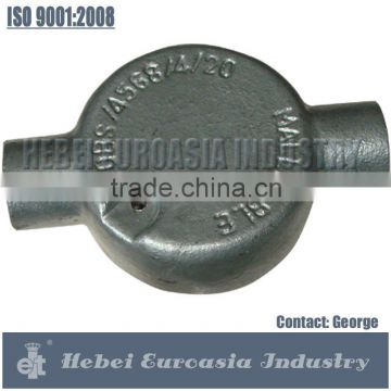 Through Two Way Box - Metallic Electric Conduit & Fittings According to BS4568