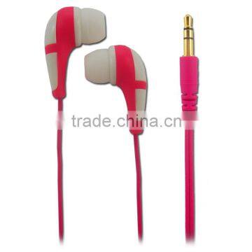 stereo in ear mp3 earphone and earbud , mp3 earphone for moblie phone /ipod/iphone