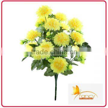 18 heads import china silk daisy flowers