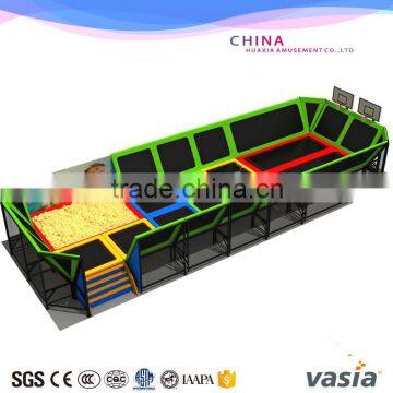 cheap indoor plaground trampoline park equipment for hot selling