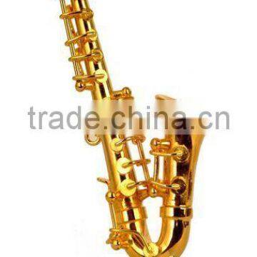 Gold and copper material maked gild mini tenor saxophone