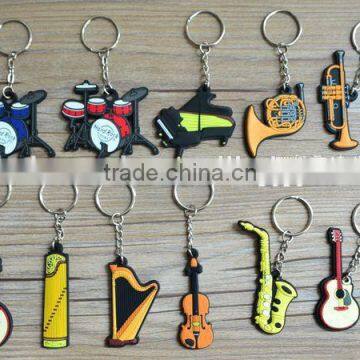 2015 Music China Shanghai High End Quality and Competitive Price Customized Silicone Keychain photo-2