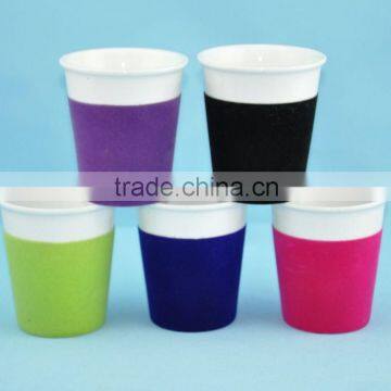 Most popular flock cup in various color