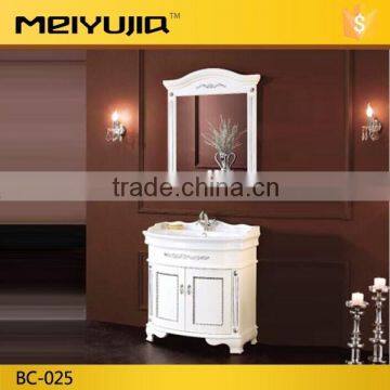 Hot sale solid wood bathroom cabinet for home use