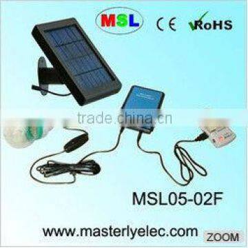 solar lamp with phone charger