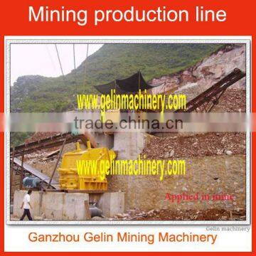 High recovery ratio rock chrome processing machine