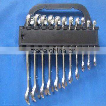 Flat Panel Design 12 pc. Open End Wrench Set