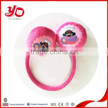 Hot Selling Plush Earmuff Toy With Print, Cute Warmer Winter Earmuff for Children photo-3