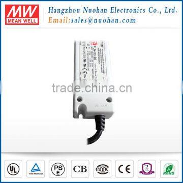 Meanwell 30W 20V Single Output LED Power Supply LED Driver/waterproof Led Driver 30w 20v/PFC Led Driver photo-3