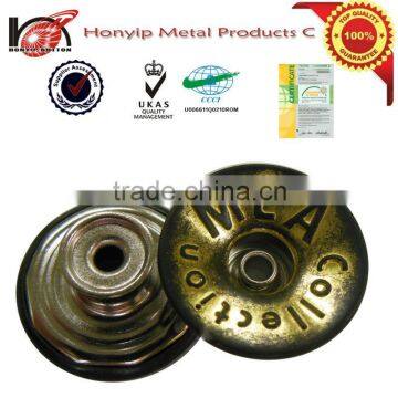 2014 Can Be Customized Metal Shank Buttons For Jeans Customized To Oem