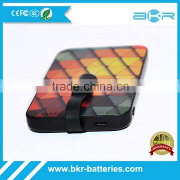 Fashion Design Pocket Power Bank 3200mah output 5V/1.5V Power bank
