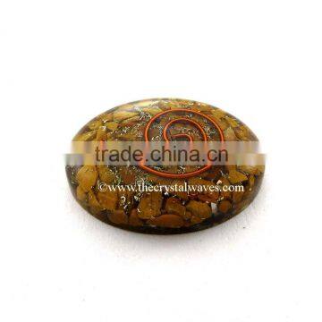 Camel Jasper Orgone Oval Cabochon