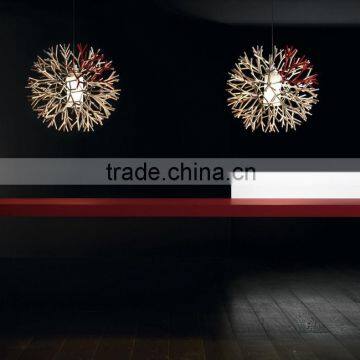 White, Red, Black Resin Restaurant Lights photo-2