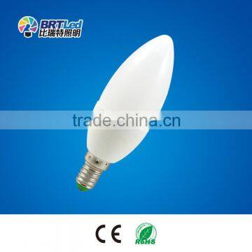 factory price with high quality dimmable led candle bulb