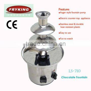 CE home use chocolate fountain machine