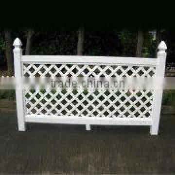 vinyl lattice fence