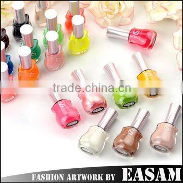 Wholesale high quality nail art polish with 34 colors