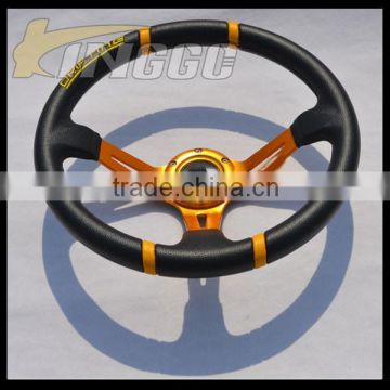 Best Design Special Golden Rack Deeping PVC Steering Wheel