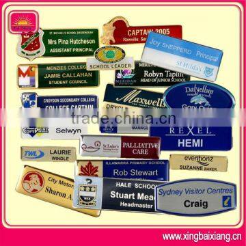 new design custom name badge with magnet