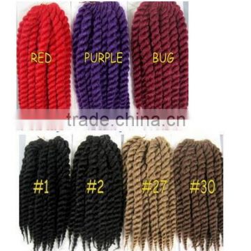 2016 new fashion synthetic hair large number in stock havana twist