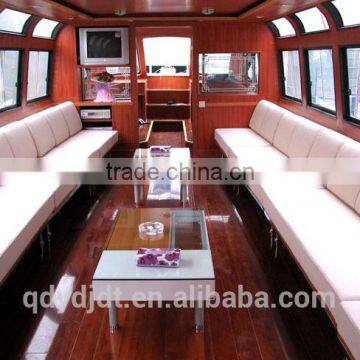 17.7m X3.99mx1.4m Fiberglass 63 Seats Passenger Ferry Boat photo-4