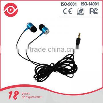 2015 newest OEM Metallic earphone with microphone