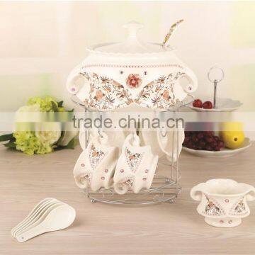 Fashion Ceramic Soup Bowl With Lid photo-2