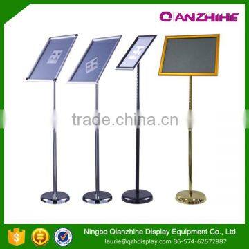 poster stand aluminum A3 A4 display rack menu board