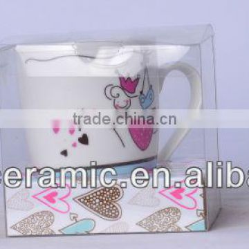 PVC Gift Packing Ceramic Mug