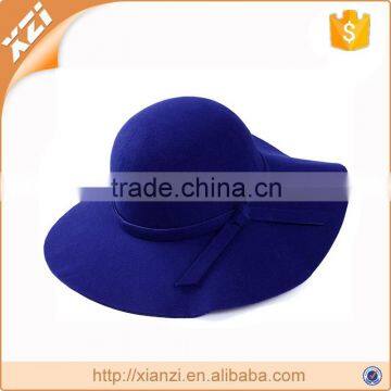 Fashion hats outdoor floppy soft wool felt hat