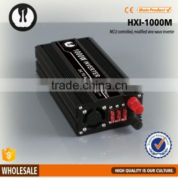 square wave 1000w low power fan cheap solar inverter housing with MCU technology