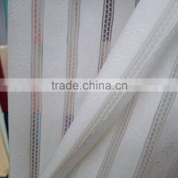 Wept Knitted Nylon Elastane Stripe Jacquard Fabric Wholesale for Garment photo-3