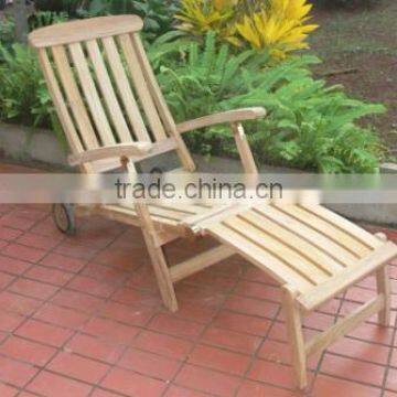 Teak Steamer / Relax Chair