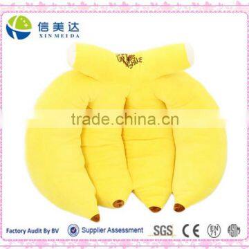 Creative fruits banana plush soft pillow banana cushion