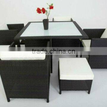 fashion rattan outdoor furniture and easy to assembly