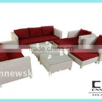 outdoor/indoor living room furniture corner sofa set