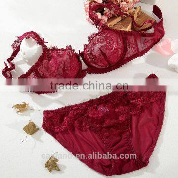 Hot selling transparent bra set in stock(FPY323)