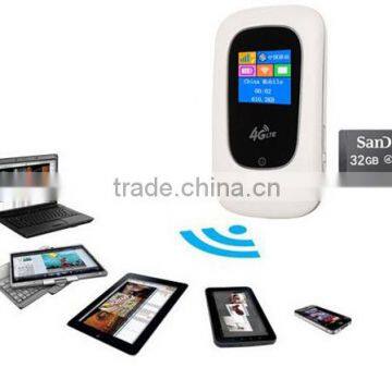 3G/4G LTE Mobile Hot Device 4G LTE FDD 1800/2100/2600/TDD2300 Usb Mobile WiFi Hotspot 150Mbp Wireless Router Wifi Modem Hotspot