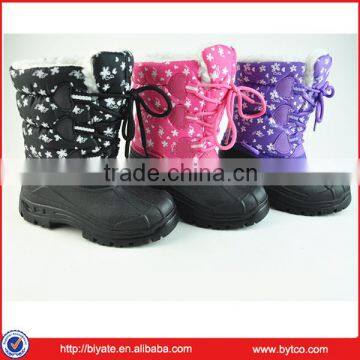 Top Quality Fur Girl kids snow boots