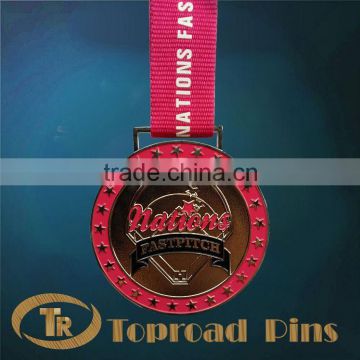 2015 new year best selling medal with swimming sport