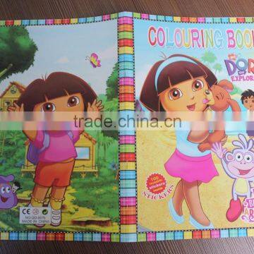 2016 best seller eco-friendly good quality wholesale children's coloring book