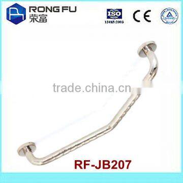 ISO&Sample Accepted,v-shape stainless steel angle security grab bar for hospital