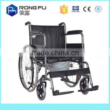 Hot !commode manual wheel chair