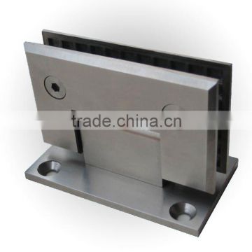 Shower door glass hinges